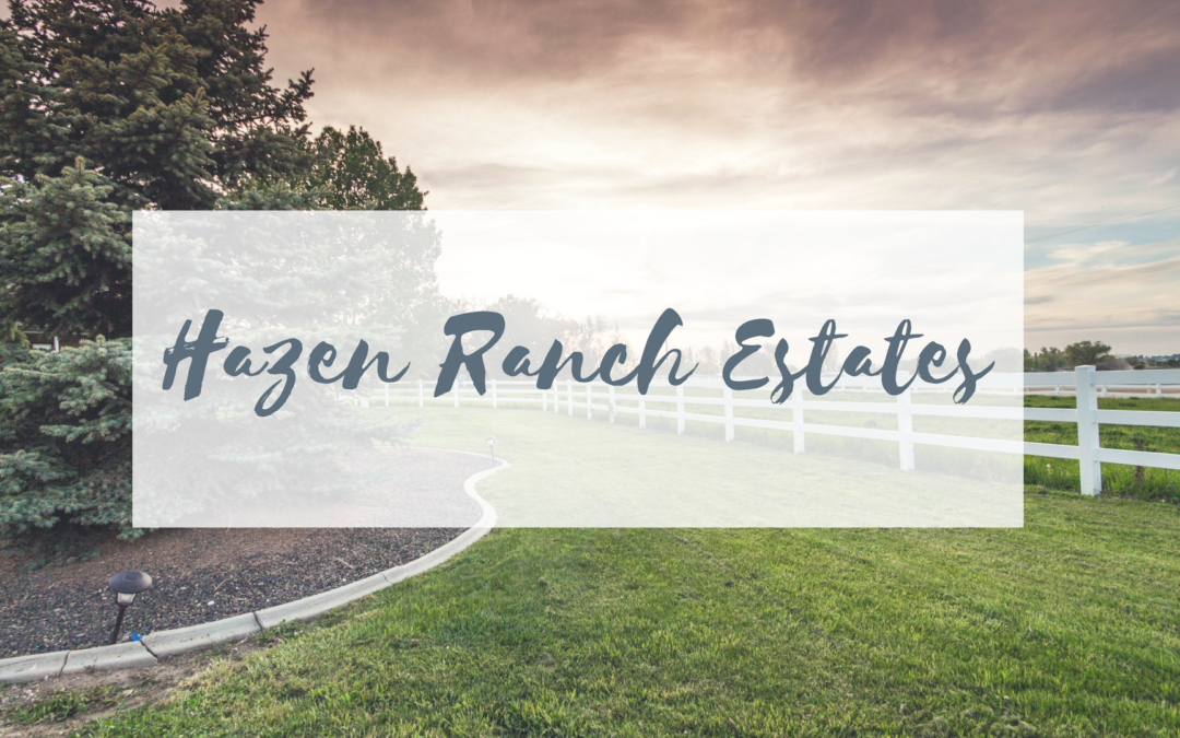Welcome to Hazen Ranch Estates